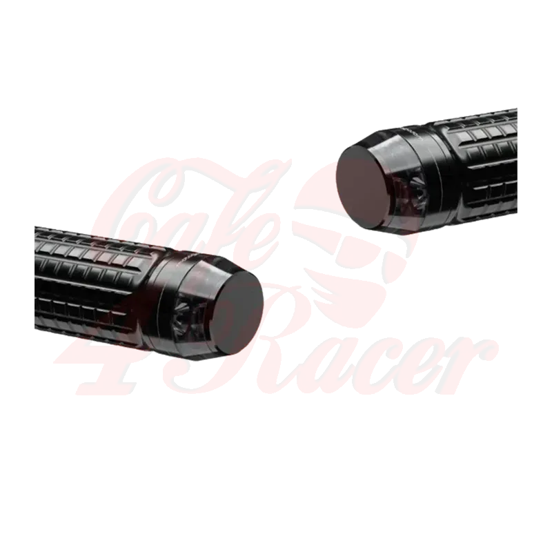 cafe 4 racer - Motogadget m-Blaze Disc DARK  (right left) black 2pcs  bundle - Motogadget Bar end indicators 