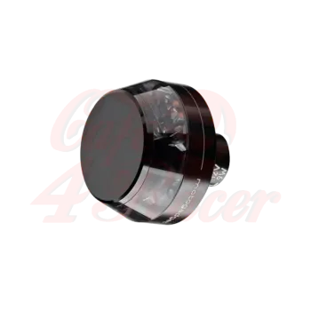 cafe 4 racer - Motogadget m-Blaze Disc DARK  (right left) black 2pcs  bundle - Motogadget Bar end indicators 