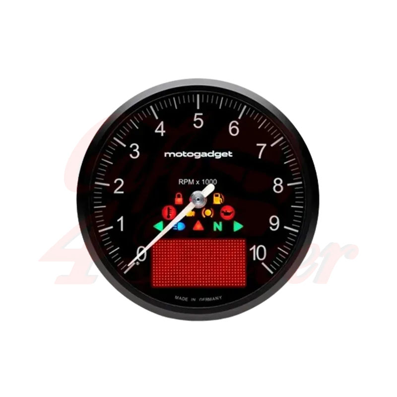 cafe 4 racer - Motogadget motoscope Chronoclassic 2 10000 ot./min černý - Motogadget Digitální rychloměry 4467625990580
