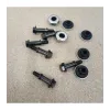 cafe 4 racer - 22pcs of Crank cover bolts Titan  BLACK  for K100-8V - Cafe4Racer Bolts set 