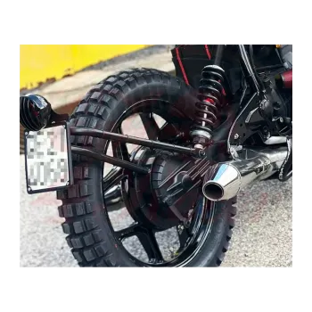 cafe 4 racer - Držák zadní registrační značky BMW R65 R80 R100 Monolever - Studiofibre Držák registrační značky 