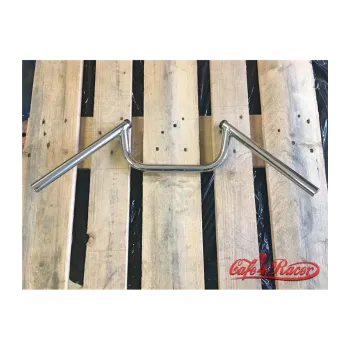 cafe 4 racer - Tommaselli chrom CONDOR - M-tyč, 7/8 palce, 64,6 cm - Domino & Tommaselli Cafe Racer M-type 