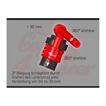 cafe 4 racer - ABM Clip-on set multiClip Sport APRILIA BMW DUCATI HONDA KAWASKI KTM SUZUKI TRIUMPH YAMAHA - ABM Clip-ons Cafe Racer 