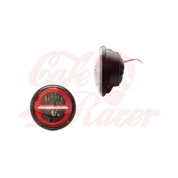 cafe 4 racer - 5 3/4 čerevná  LED vložka - MAX-INC  Světla LED 