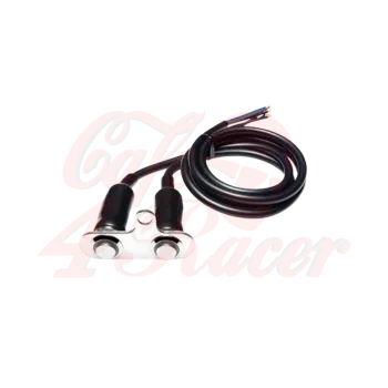 cafe 4 racer -  ON / OFF tlačítkový vypínač LED modrá  - MAX-INC  Univerzálne 