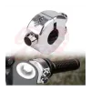 cafe 4 racer - 3 button Switch, CNC Aluminum  22mm 7/8" Handle Bar Chrome - Cafe4Racer 22mm / 7/8 inch 