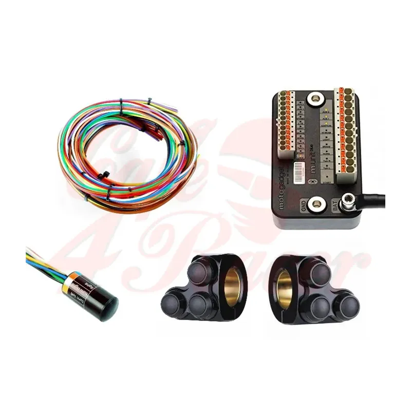 cafe 4 racer - Motogadget Set  M-UNIT Basic Motogadget 3 & 3 Button 1 inch or 22 mm (7/8 inch)  bundle  - Motogadget Others Electronic for Builds  