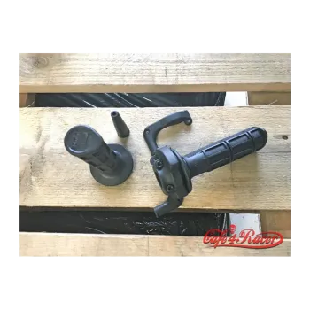 cafe 4 racer - DOMINO Křížová rukojeť plynu 22 mm OFF Road (levá pravá strana) - Domino & Tommaselli Rukojeti plynu 