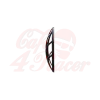 cafe 4 racer - 7" kryt světla Spyder  Grill CNC  - MAX-INC  Světla mřížky 