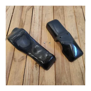 cafe 4 racer - Carbon Fiber RADIATOR GUARDS - BMW K100 / K75 - Cafe4Racer ABS & Carbon parts 