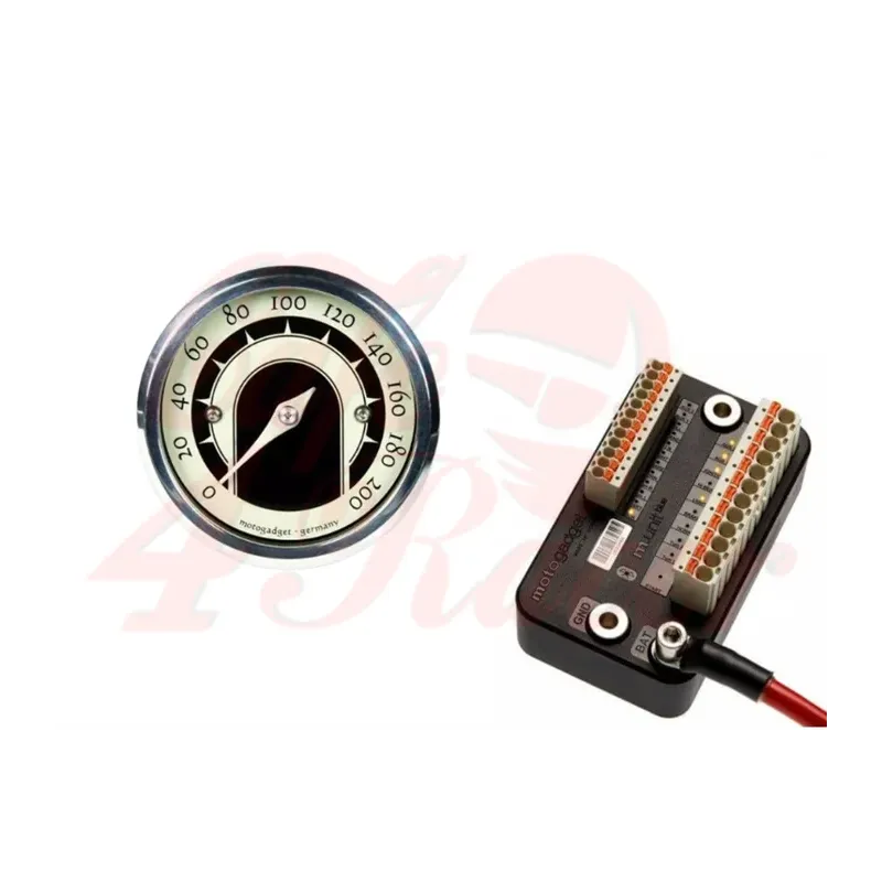 cafe 4 racer - Motogadget M-Unit Basic Motoscope TINY chrómový rámeček - Motogadget SUPER NABÍDKA! 