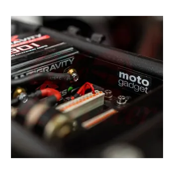 cafe 4 racer - Motogadget M-Unit Basic Motoscope TINY chrómový rámeček - Motogadget SUPER NABÍDKA! 