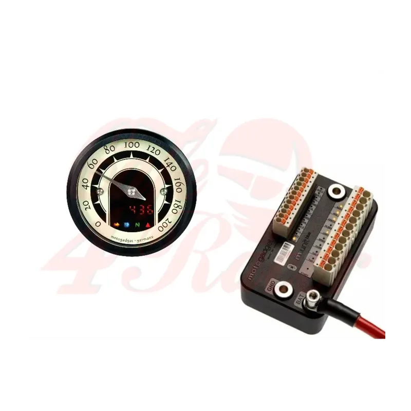 cafe 4 racer - Motogadget M-Unit Basic  Motoscope TINY černý rámeček - Motogadget SUPER NABÍDKA! 