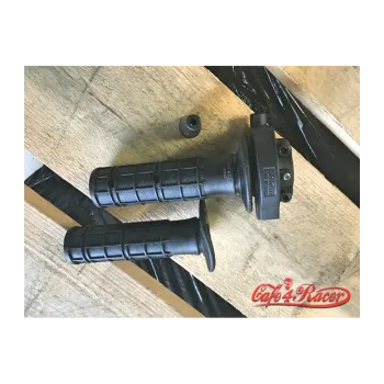cafe 4 racer - DOMINO THROTTLE CONTROL 22mm Vintage (Left+Right grip) - Domino & Tommaselli Throttle control 
