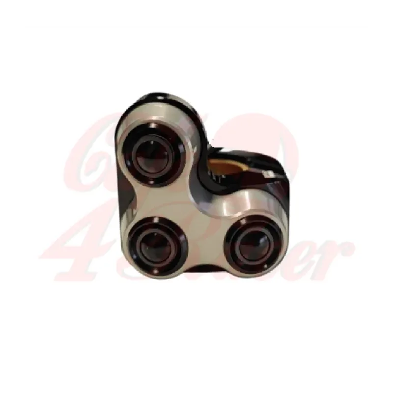 cafe 4 racer - Motogadget MO-Switch BASIC LED  3 tlačidlový  Ľavá strana Leštený 22mm 7/8" alebo 1" - Motogadget 22mm / 7/8 inch 4255676302576