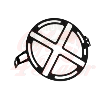 cafe 4 racer - 14cm Retro Grill Motorcycle Headlight Lamp Cover protection  style03 - Studiofibre Headlight Grills 