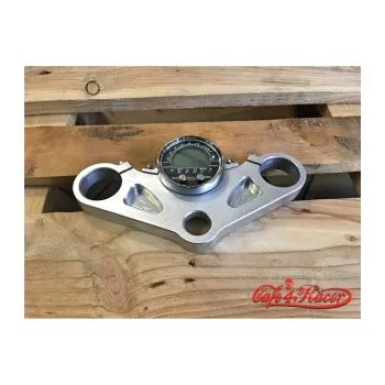 cafe 4 racer - Top triple tree clamp upper / fork yoke for BMW K1/100/1100 RS RT LT (89-99) speedometer hole 62mm - Cafe4Racer BMW K100 16V, K1, K1100 41,7mm 5908220455301
