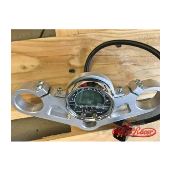 cafe 4 racer - Top triple tree clamp upper / fork yoke for BMW K1/100/1100 RS RT LT (89-99) speedometer hole 62mm - Cafe4Racer BMW K100 16V, K1, K1100 41,7mm 5908220455301