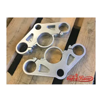 cafe 4 racer - Top triple tree clamp upper / fork yoke for BMW K1/100/1100 RS RT LT (89-99) speedometer hole 62mm - Cafe4Racer BMW K100 16V, K1, K1100 41,7mm 5908220455301