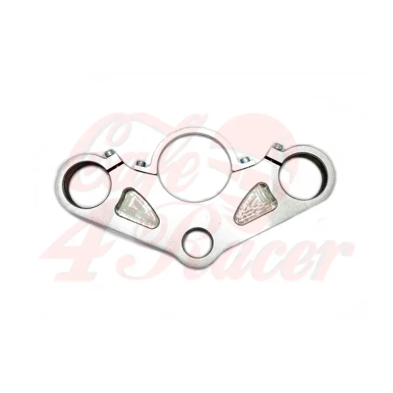 cafe 4 racer - Top triple tree clamp upper / fork yoke for BMW K1/100/1100 RS RT LT (89-99) speedometer hole 62mm - Cafe4Racer BMW K100 16V, K1, K1100 41,7mm 5908220455301