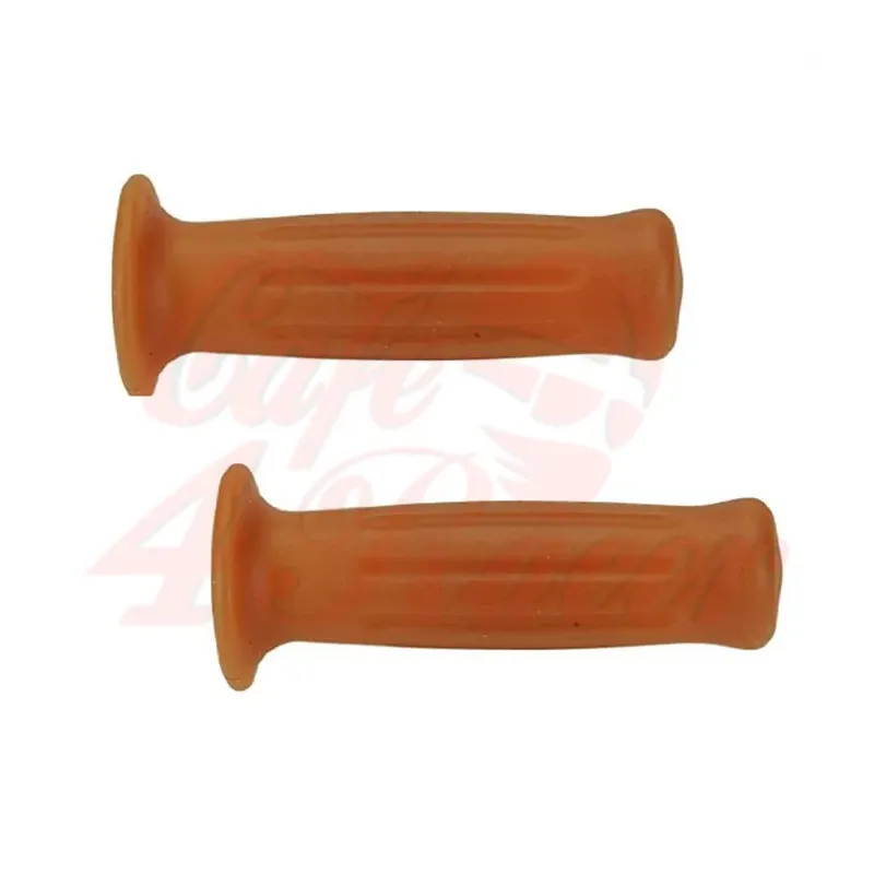 cafe 4 racer - DOMINO Vintage Grip light brown - Domino & Tommaselli 22mm &  7/8 inch 