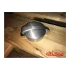 cafe 4 racer - Monza Flip Up Gas Tank Cap 2.5"/62mm - Brushed - Motone Fuel Caps 