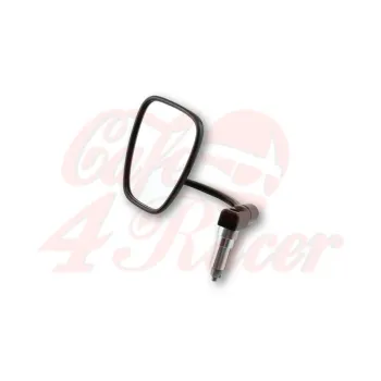 cafe 4 racer - SHIN YO handle bar end mirror RETRO 1, black - Shin Yo Bar end mirrors 