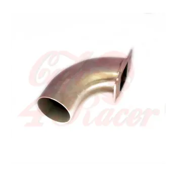cafe 4 racer - BMW K-Serie Air Intake Stainless 90° visible welding - Cafe4Racer Air filter adpaters & Intake 