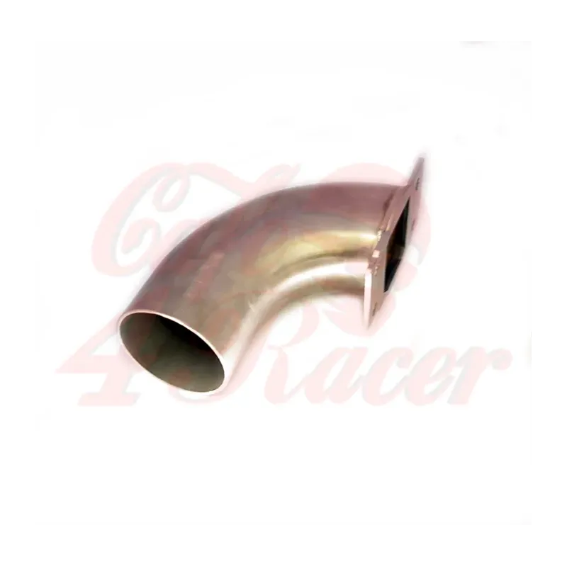 cafe 4 racer - BMW K-Serie Air Intake Stainless 90° visible welding - Cafe4Racer Air filter adpaters & Intake 