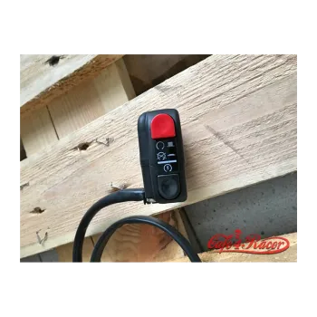 cafe 4 racer - Domino Electric Control Run/Stop/Start - Domino & Tommaselli 22mm & 7/8 inch 8033900004030