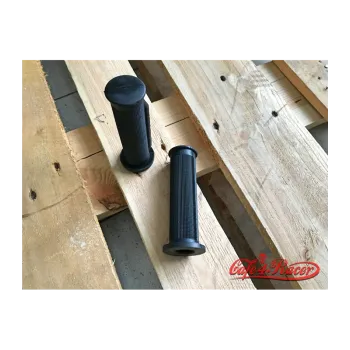 cafe 4 racer - DOMINO Vintage Grip black - Domino & Tommaselli 22mm &  7/8 inch 