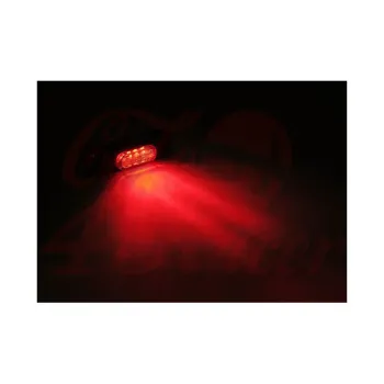 cafe 4 racer - Conero mini LED taillight. Black. Red lens - MCS LED Rear lights 