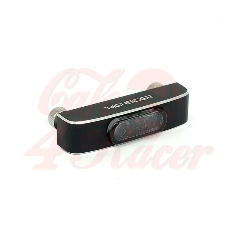 cafe 4 racer - Conero mini LED taillight. Black. Smoke lens - MCS LED Rear lights 