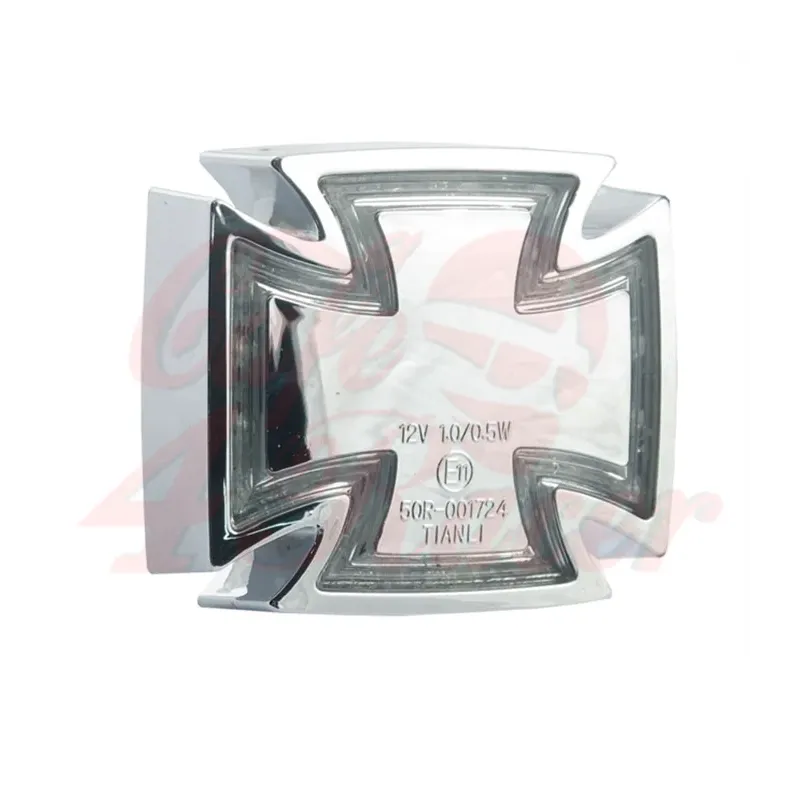 cafe 4 racer - Gothic, LED taillight. Chrome - MCS LED Rear lights 