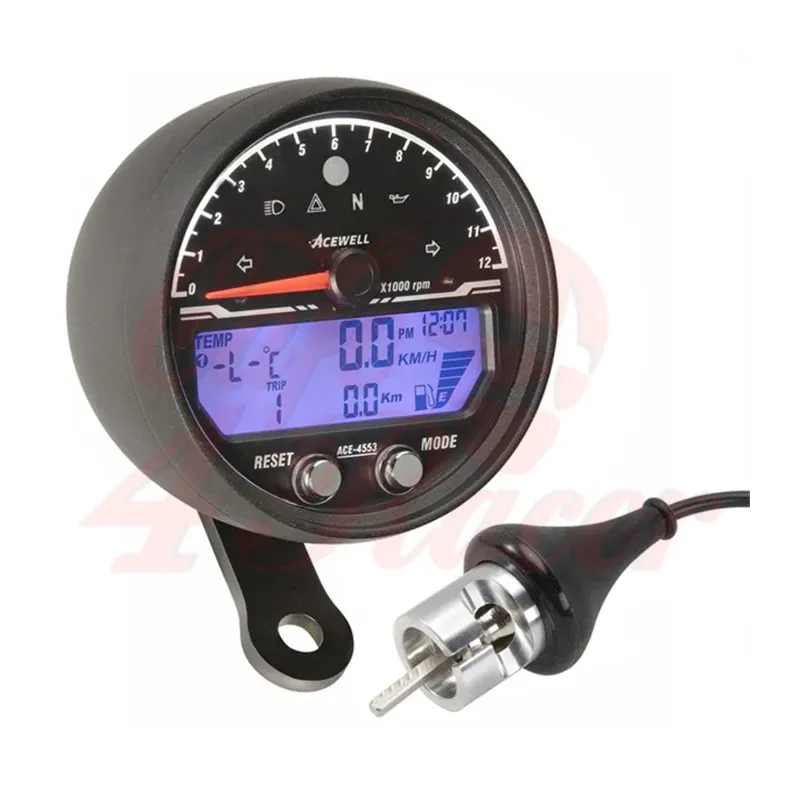 cafe 4 racer - Acewell 4567AS Digital Speedo Tacho & Senzor rýchlosti  pro BMW R2V - Acewell  Digitální rychloměry 