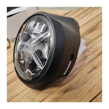 cafe 4 racer - MOTOSIM maska ​​predného svetla CONTROL PUT THREE KOSO  Zenith - MOTOISM  Predné Masky svetlometu 4260710826161