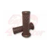 cafe 4 racer - TPR Soft grips for 1 inch handlebars dark brown - Cafe4Racer 25,4mm & 1 inch 4054783257263
