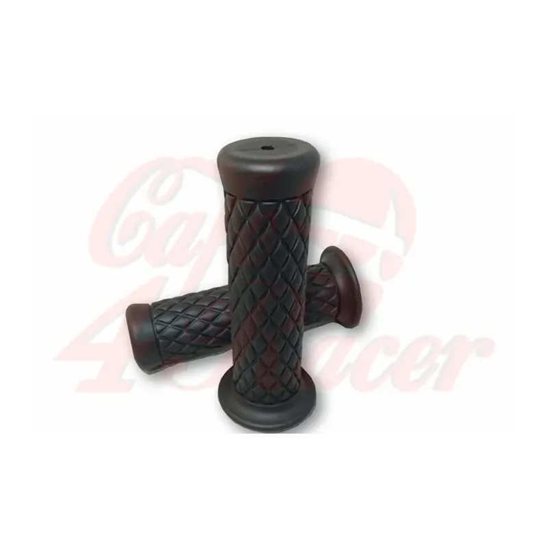 cafe 4 racer - TPR Soft grips for 1 inch handlebars black - Cafe4Racer 25,4mm & 1 inch  4054783257249