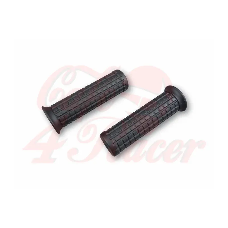 cafe 4 racer - TPR Soft rukoväte pre 1 inch riaditká čierne - Cafe4Racer 25,4mm & 1 inch  4054783257201