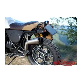 cafe 4 racer - Sedlo Scrambler Kožené, Plátno BMW K100/K75 - UNIT GARAGE Čalouněný 