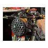 cafe 4 racer - 7" matně černý šestihranný kryt mřížky světlometů LED - MAX-INC  Světla LED 