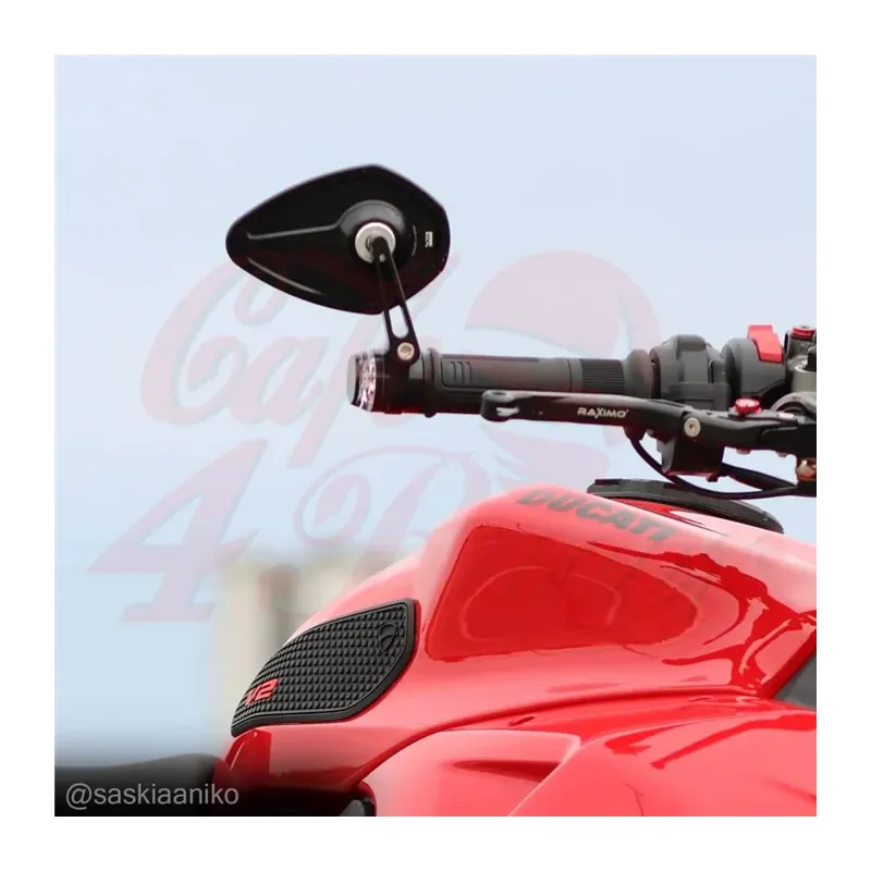 cafe 4 racer - Motogadget mo.view sport 60 bar-end mirror E-approved  bundle  - Motogadget Bar end mirrors 4255676302897
