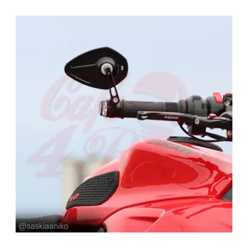 cafe 4 racer - Motogadget 2x mo.view sport 60 bar-end mirror E-schváleno - Motogadget Zrcátka na řídítka 4255676302897
