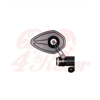 cafe 4 racer - Motogadget 2x mo.view sport 60 bar-end mirror E-schváleno - Motogadget Zrcátka na řídítka 4255676302897