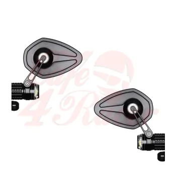 cafe 4 racer - Motogadget 2x mo.view sport 60 bar-end mirror E-schváleno - Motogadget Zrcátka na řídítka 4255676302897
