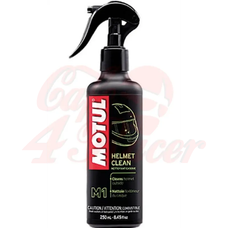 cafe 4 racer - MOTUL M1 Helmet Visor  250ML  dezinfekční prostředek na přilby - MOTUL Přilby 