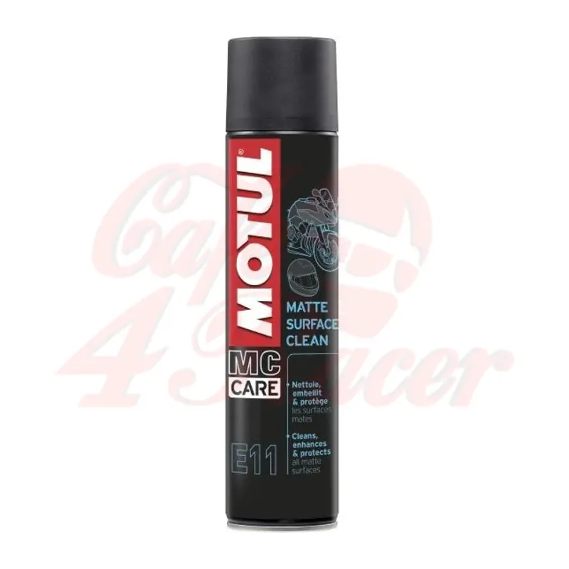 cafe 4 racer - MOTUL E11 Matte Surface Clean 400 ml pro matné plasty a lakované povrchy - MOTUL Plastový povrch 
