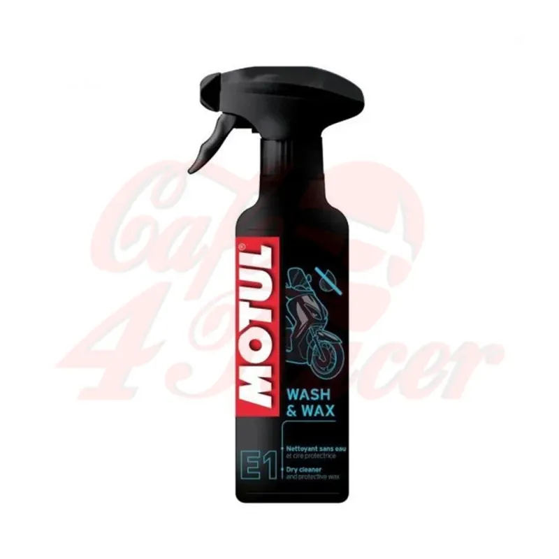 cafe 4 racer - MOTUL E1 WASH-WAX 400ML na všetky povrchy - MOTUL Šampón 