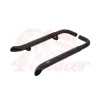cafe 4 racer - Triumph  Bobber/Speedmaster   Bedlam Slash-Cut Exhaust Pipes - Black - Motone Triumph Bonneville 