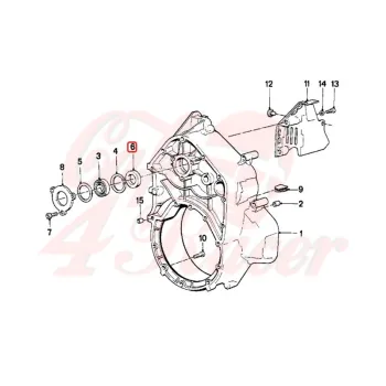 cafe 4 racer - BMW K Tesnenie hriadeľa štartéra 11141461185 -  Simeringy 11141461185